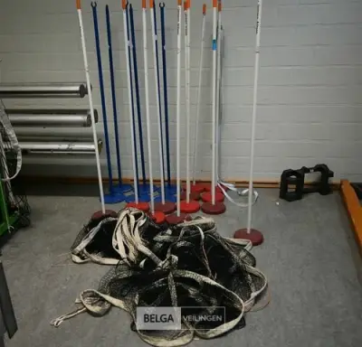 ± 18 Badminton kegels – kavel bij Belga Veilingen