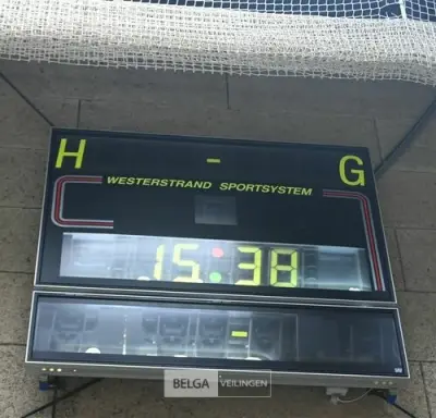 Electronisch scorebord – kavel bij Belga Veilingen