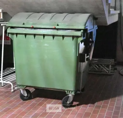 1x Afvalcontainer – kavel bij Belga Veilingen