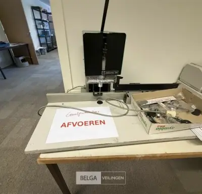 Papierboormachine ERNST NAGEL – kavel bij Belga Veilingen