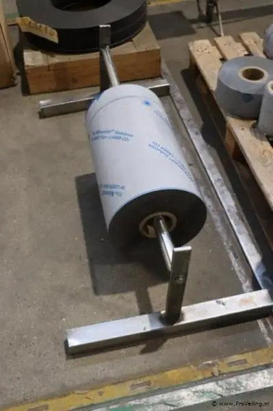 Folierolhouder incl. The Novacel Solution for Laser Fiber & CO₂ zelfklevende beschermfolie op rol – kavel bij ProVeiling, Bolsward
