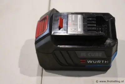 WÜRTH MASTER M-CUBE Accu, 18V/4Ah Basic – kavel bij ProVeiling, Bolsward