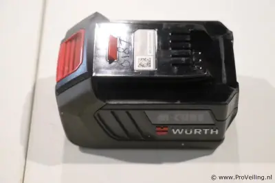 WÜRTH MASTER M-CUBE Accu, 18V/5Ah Basic – kavel bij ProVeiling, Bolsward