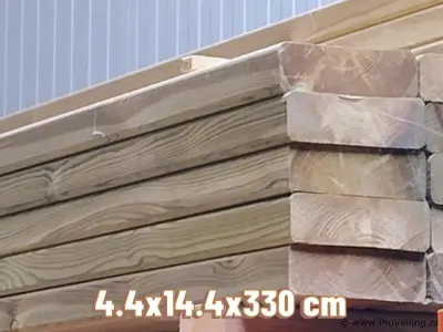 20x regel 4,4x14,4x330cm – kavel bij ProVeiling, Hamont