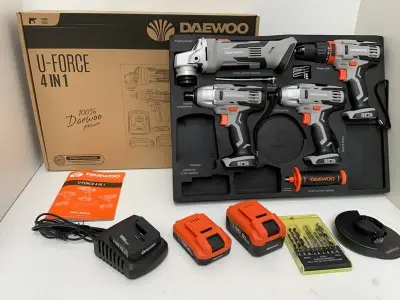 Daewoo - 2025 - Damws266 - Powertool Set – kavel bij Hammertime, Gereedschappen & Accessoires