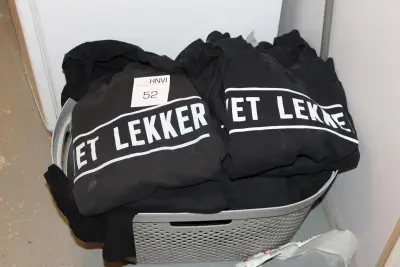Wasmand met werkkleding – kavel bij HNVI, Eindhoven