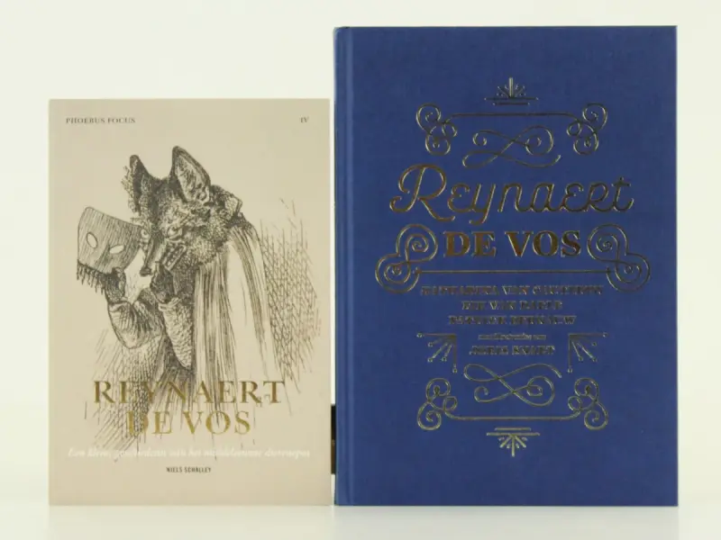 Reynaert de Vos - Literair en historisch verhaal in twee verschillende luxe uitvoeringen – kavel bij De Kringwinkel, Antwerpen