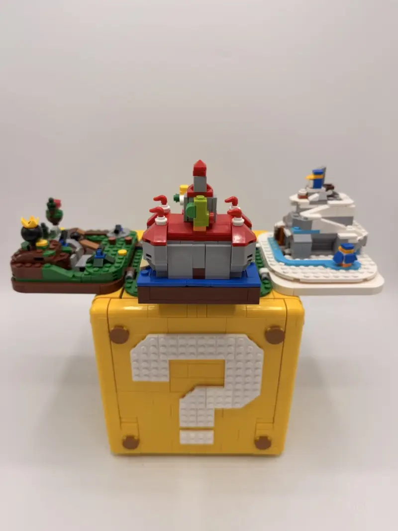 Lego Super Mario vraagtekenblok – kavel bij De Kringwinkel, Dendermonde