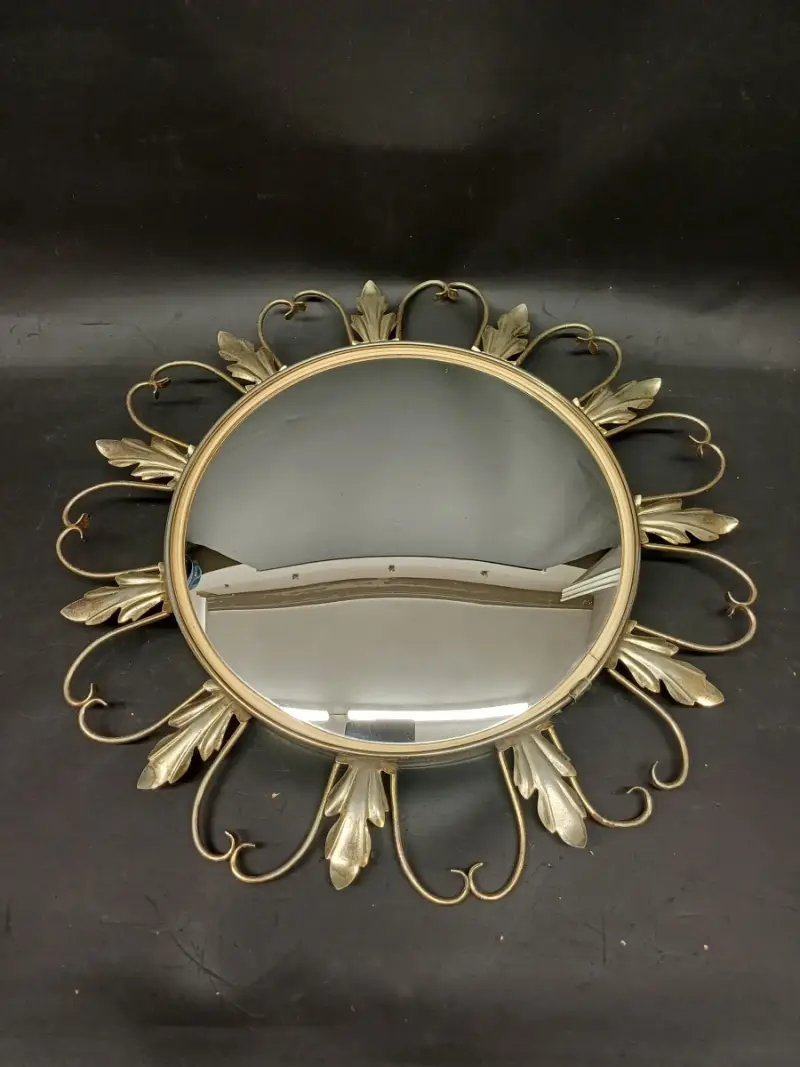 Vintage fish eye spiegel – kavel bij De Kringwinkel, Ninove