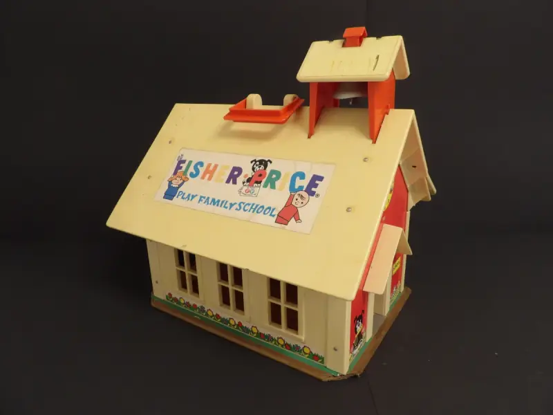 Fisher-Price Play Family School (1971) – kavel bij De Kringwinkel, Leopoldsburg