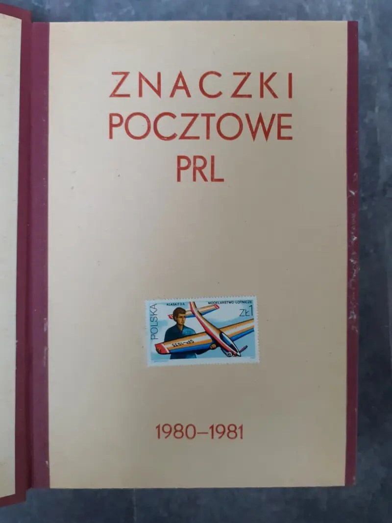 Boek: Znaczki Pocztowe PRL 1980–1981 / Poolse Postzegels Volksrepubliek Polen 1980–1981 – kavel bij De Kringwinkel, Gent