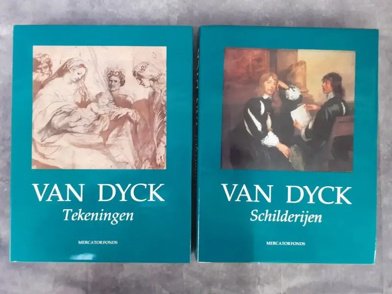 Boek: Duo Van Dyck boeken – kavel bij De Kringwinkel, Gent