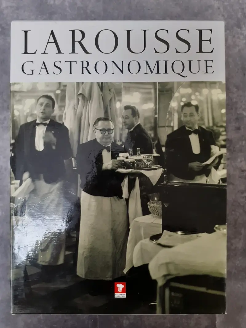 Boek: De Grote Larousse Gastronomique + Receptenboek – kavel bij De Kringwinkel, Gent