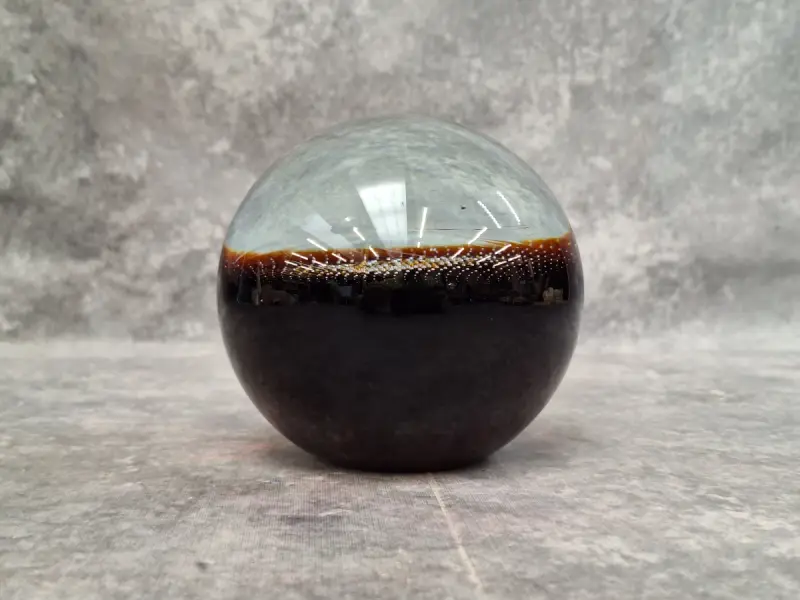 Tsjechische glazen presse-papier Jengu van Princ Art Glass – kavel bij De Kringwinkel, Gent