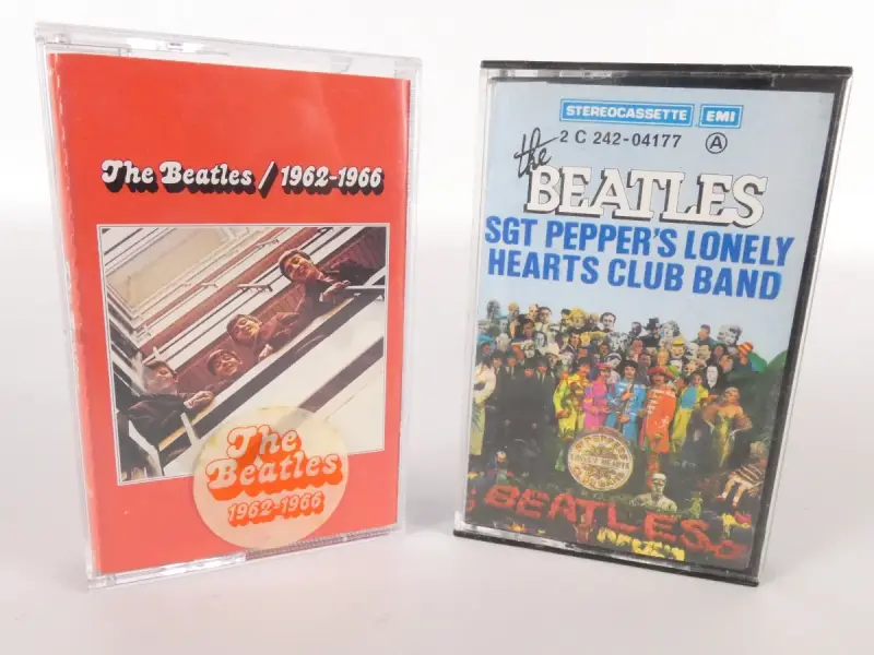 Unieke Beatles Cassette-Set – kavel bij De Kringwinkel, Heverlee