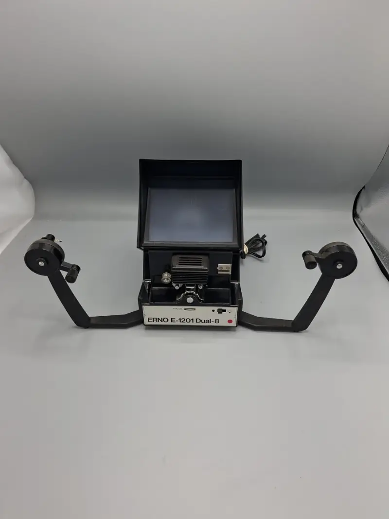 Vintage Erno E-1201 Dual-8 Filmviewer & Editor – kavel bij De Kringwinkel, Waardamme