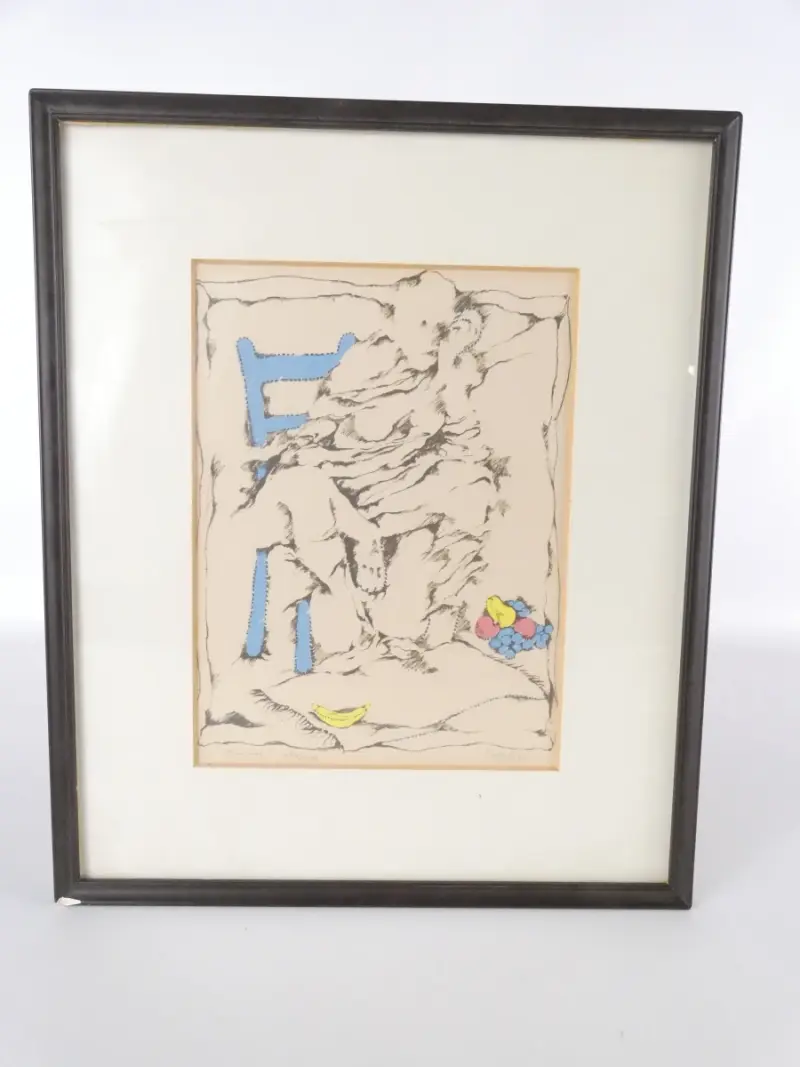 Walter R. Rogalski - Gesigneerde zeefdruk 'Still Life' – kavel bij De Kringwinkel, Heverlee