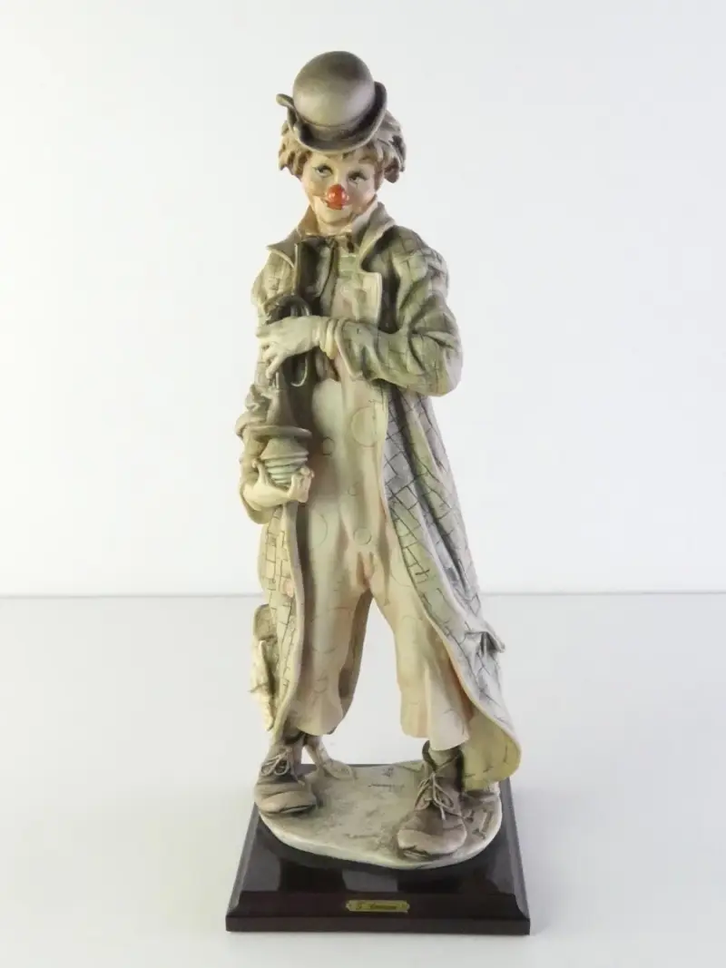 Vintage clown beeld - Giuseppe Armani – kavel bij De Kringwinkel, Heverlee