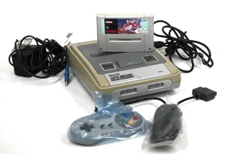 Super Nintendo Entertainment System + Game – kavel bij De Kringwinkel, Brecht