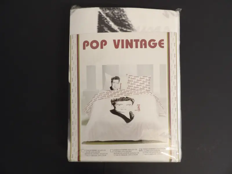 Pop Vintage dekbedovertrek - James Dean (240x220 cm) – kavel bij De Kringwinkel, Leopoldsburg