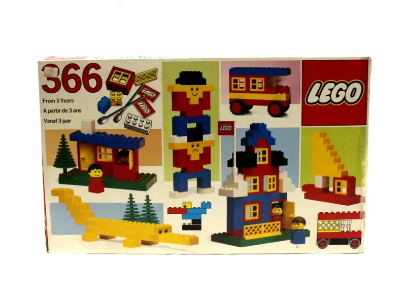 Vintage Lego Set Nr366 – kavel bij De Kringwinkel, Maaseik