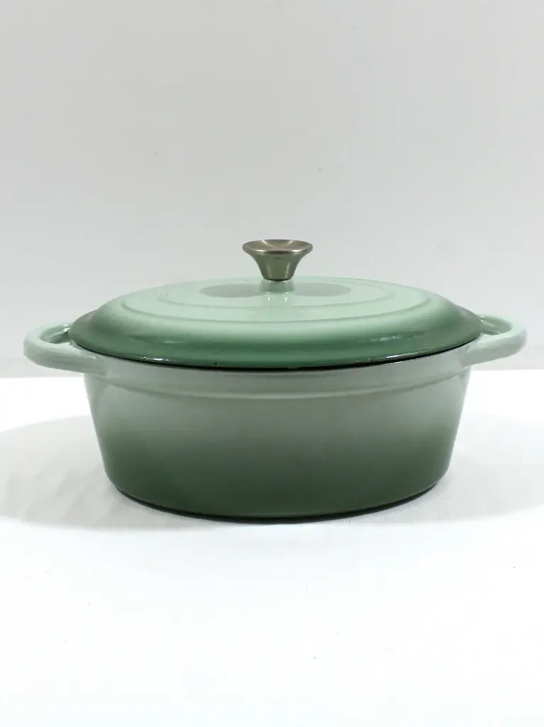 Emaille Ernesto Kookpot – kavel bij De Kringwinkel, Maaseik
