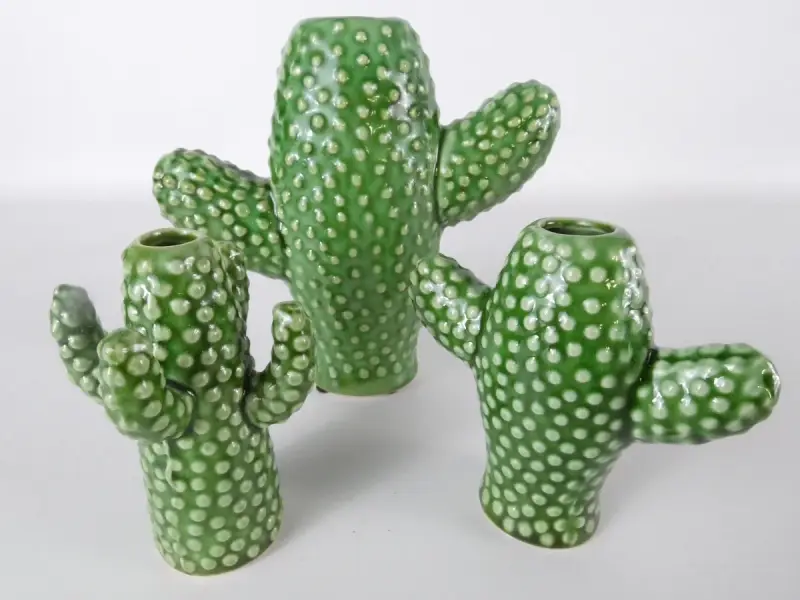 Set van 3 Serax cactusvazen – kavel bij De Kringwinkel, Heverlee