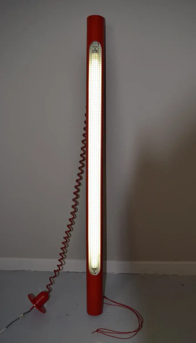 Vintage Massive Tube Lamp – kavel bij De Kringwinkel, Dendermonde