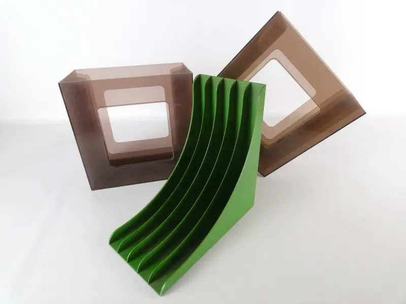 3 vintage platenhouders – kavel bij De Kringwinkel, Heverlee