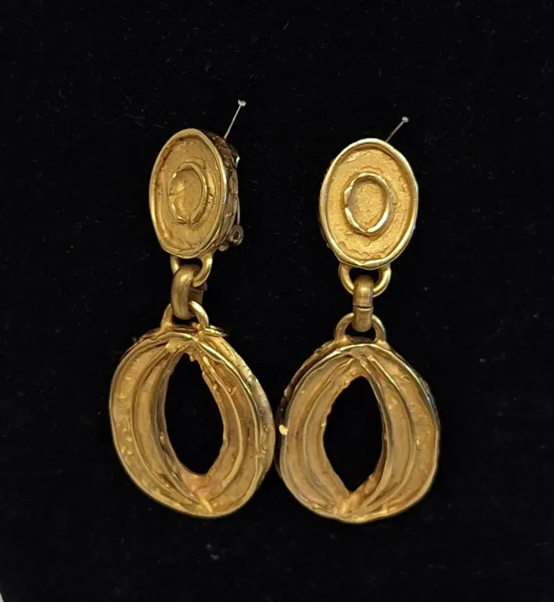 Vintage Oorbellen Rita Frascione – kavel bij De Kringwinkel, Aalst