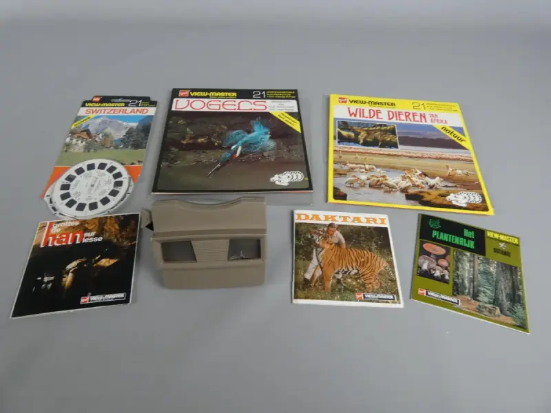 3D viewmaster 6 fiches – kavel bij De Kringwinkel, Diest