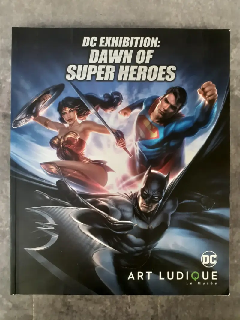 strips: DC Exhibition: Dawn of Super Heroes – kavel bij De Kringwinkel, Gent