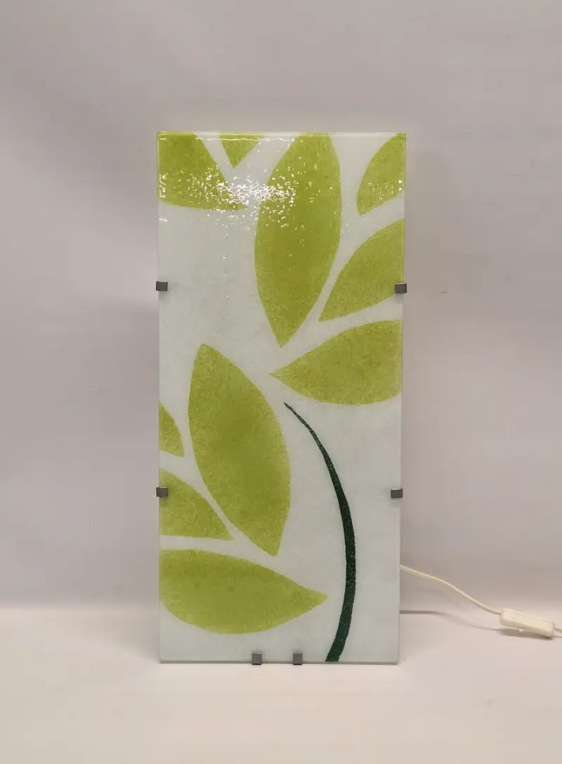 Zeldzame Vintage IKEA Gyllen Glazen Wandlamp door Julia Treutiger, Jaren 90 – kavel bij De Kringwinkel, Gent