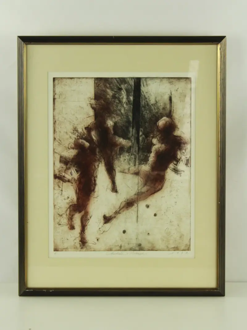 Ets van 3 dynamische dames - Christian De Schepper 1999 – kavel bij De Kringwinkel, Antwerpen