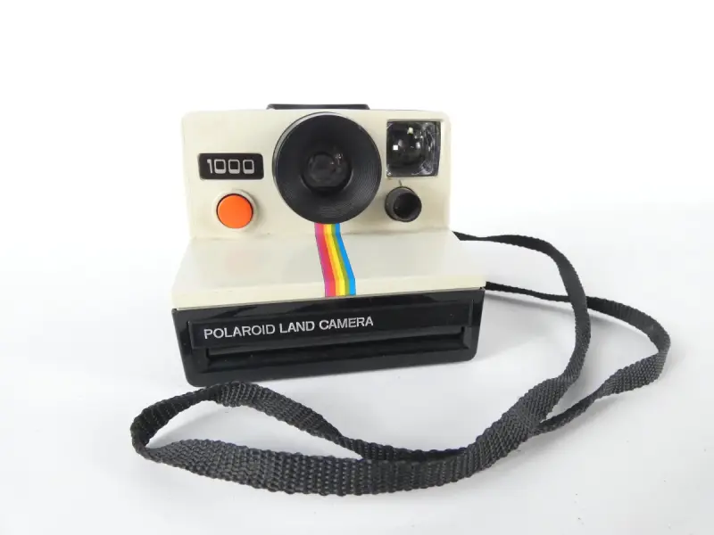 Vintage Polaroid Land Camera 1000 instantcamera – kavel bij De Kringwinkel, Heverlee
