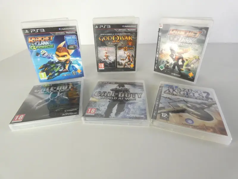Set van 6 PS3-spellen met hoesjes en handleidingen – kavel bij De Kringwinkel, Heverlee