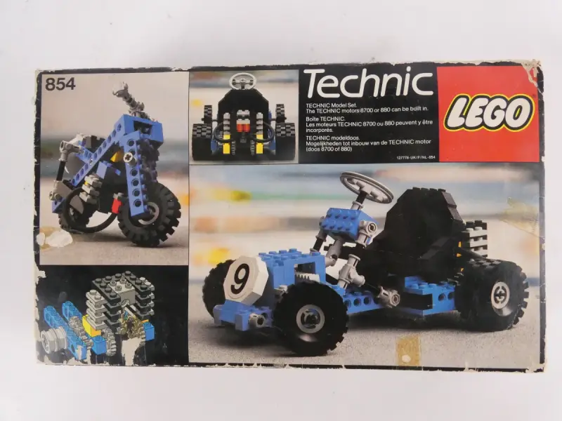 LEGO Technic 854 Go-Kart + LEGO Technic 8845 Dune Buggy – kavel bij De Kringwinkel, Heverlee