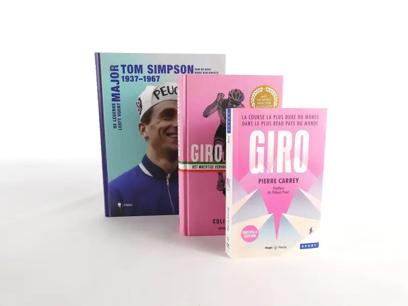 Speciale boekenset voor wielerliefhebbers - 3 wielerklassiekers – kavel bij De Kringwinkel, Heverlee