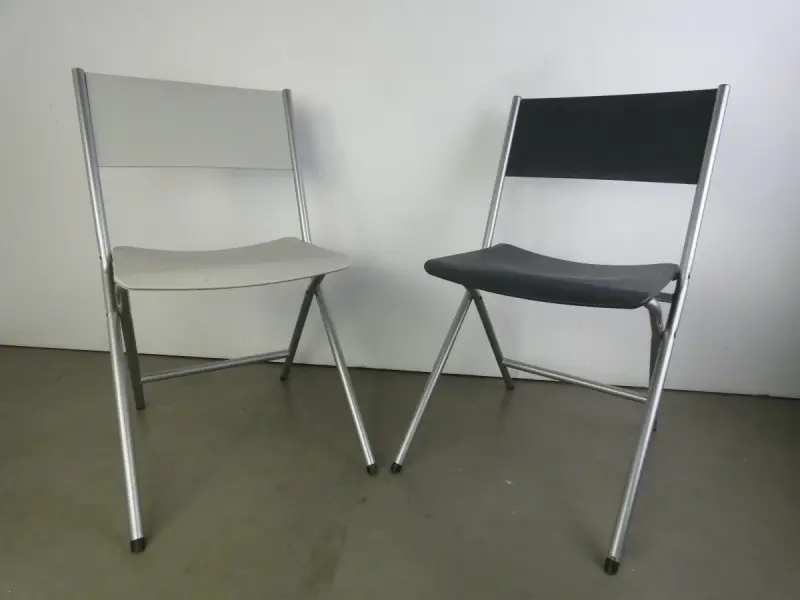 ALTEK Design Klapstoelenset, Zwitserland (2 stuks) – kavel bij De Kringwinkel, Heverlee