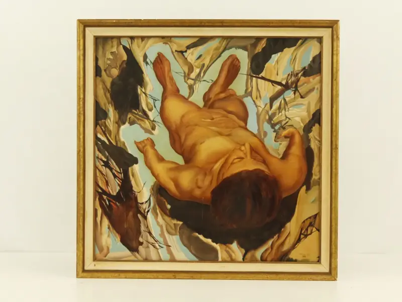 Ludo Mariman (1946–2026) – "Tussen tijd en eeuwigheid" – 1968 – kavel bij De Kringwinkel, Antwerpen