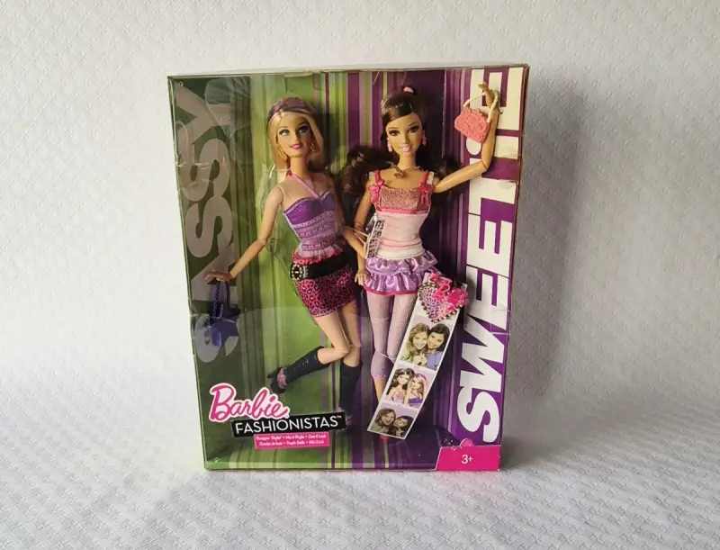 Barbie Fashionistas Sassy & Sweetie – kavel bij De Kringwinkel, Lochristi