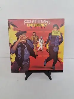 LP: Kool and the Gang "Emergency" – kavel bij De Kringwinkel, Waardamme