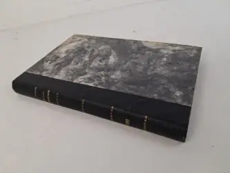 Antiek boek: "le magasin pittoresque", 1851 – kavel bij De Kringwinkel, Waardamme