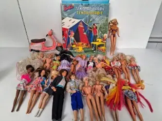 I'm a Barbie girl in a Barbie world – kavel bij De Kringwinkel, Waardamme