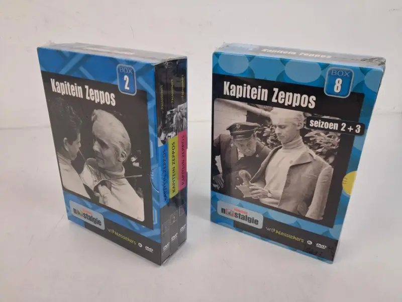 Kapitein Zeppos: drie seizoenen – kavel bij De Kringwinkel, Waardamme