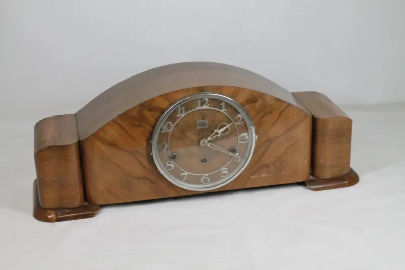 Vintage klassieke Art Deco schouwklok (Westminster) – kavel bij De Kringwinkel, Brecht