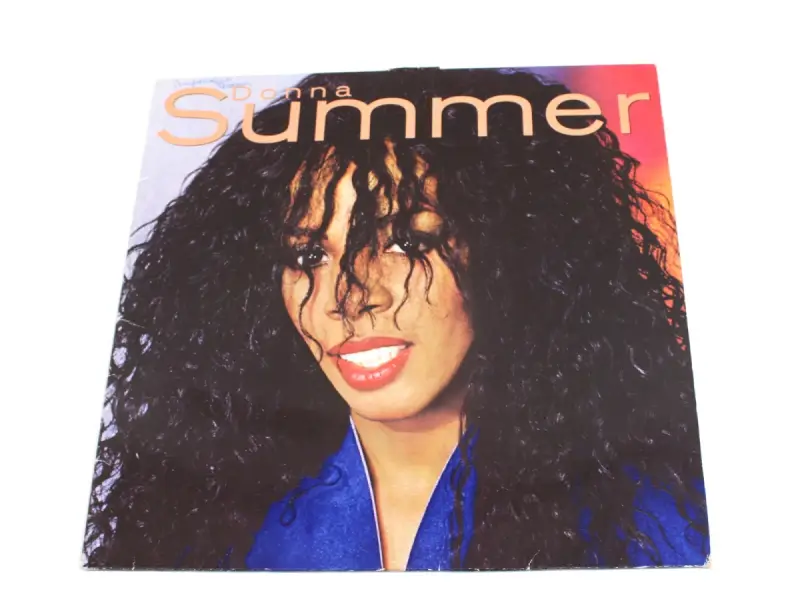 LP Donna Summer – kavel bij De Kringwinkel, Dilsen