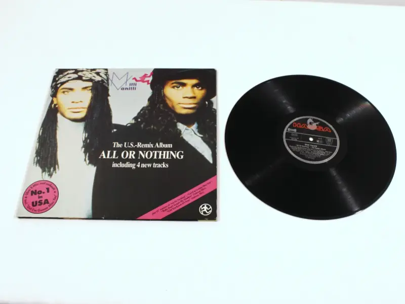 LP Milli Vanilli - All or nothing – kavel bij De Kringwinkel, Dilsen