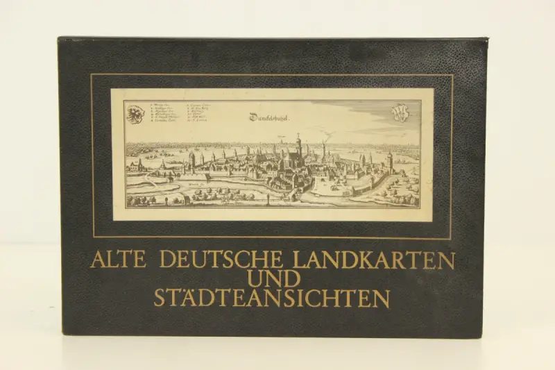 Historische Duitse landschappen en stadsgezichten – kavel bij De Kringwinkel, Antwerpen