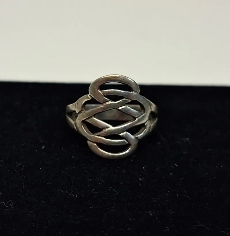 Zilveren ring – kavel bij De Kringwinkel, Aalst